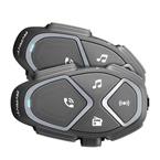 Bluetooth handsfree pre uzavreté a otvorené prilby CellularLine Interphone AVANT, Twin Pack