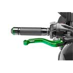Páčka brzdy bez adaptéra krátke green/silver