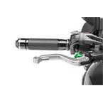 Páčka brzdy bez adaptéra krátke silver/green