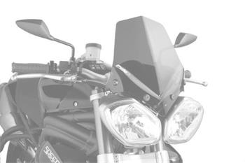 Plexi na motorku NEW. GEN SPORT priehľadné