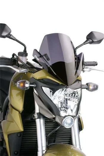 Plexi na motorku NEW. GEN SPORT tmavá dymová