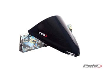 Plexi štít RACING carbon look