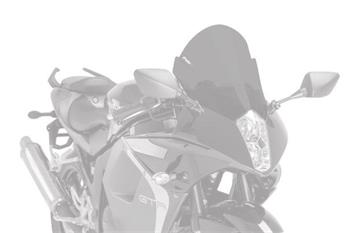 Plexi štít RACING priehľadné