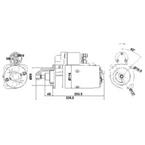 Štartér VOLVO FL6, FL